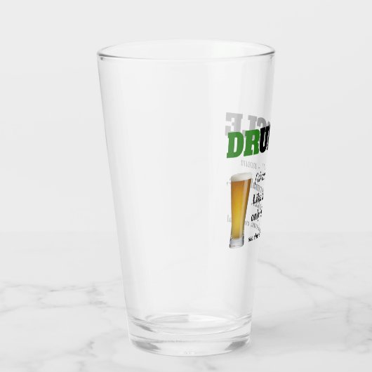 Funny Sprichwort - Druncel Funny Onkel Glas (Rechts)