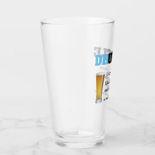 Funny Sprichwort - Druncel Funny Onkel Glas (Rechts)