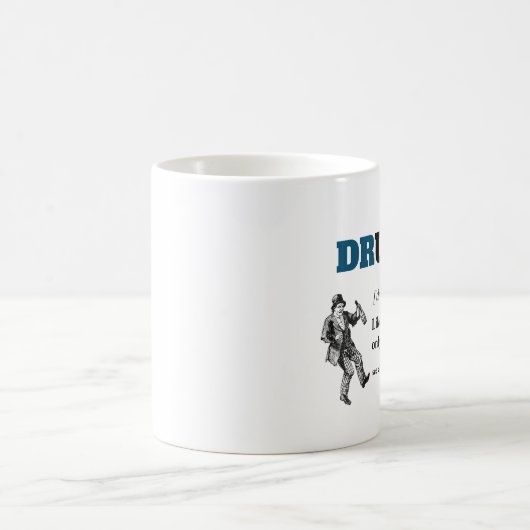Funny Sprichwort - Druncel Funny Onkel Kaffeetasse (Mittel)