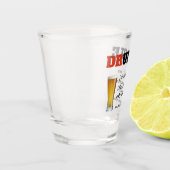 Funny Sprichwort - Druncel Funny Onkel Schnapsglas (Links)