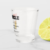 Funny Sprichwort - Druncel Funny Onkel Schnapsglas (Rechts)