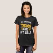 Funny Sprichwort for Crane Operator, Mobile Crane, T-Shirt (Vorne ganz)