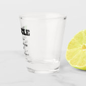Funny Sprichwort - Funktionaler Funny Onkel Schnapsglas (Rechts)