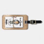 Funny Sprichwort für ihren Urlaub Cruise Beach Nam Gepäckanhänger (Vorderseite horizontal)