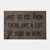 Funny Sprichwort Fußmatte (Vorderseite)