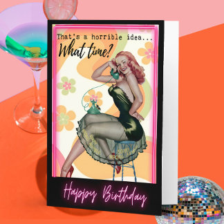 Funny Sprichwort Geburtstagskarte Frau Best Friend Karte