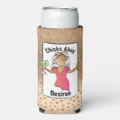 Funny Sprichwort Giro del Malcantone Parco Civico- Selters Dosenkühler (Seltzer Vorderseite)