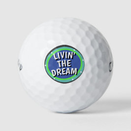 Funny Sprichwort Golf Ball