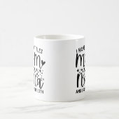Funny Sprichwort habe ich zwei Titeln Mama und Nan Kaffeetasse (Mittel)