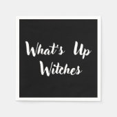 Funny Sprichwort Halloween Serviette (Vorderseite)