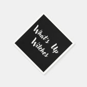 Funny Sprichwort Halloween Serviette (Ecke)