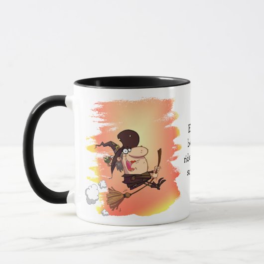 Funny Sprichwort Hexe Tasse (Links)