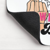 Funny Sprichwort Hey Krebs, du hast den Fehler gen Mousepad (Ecke)