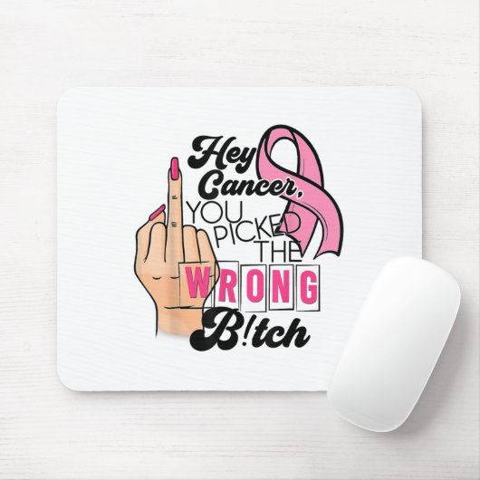 Funny Sprichwort Hey Krebs, du hast den Fehler gen Mousepad (Mit Mouse)