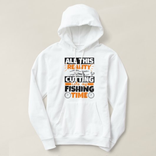 Funny Sprichwort Hobby Hoodie (Design vorne)