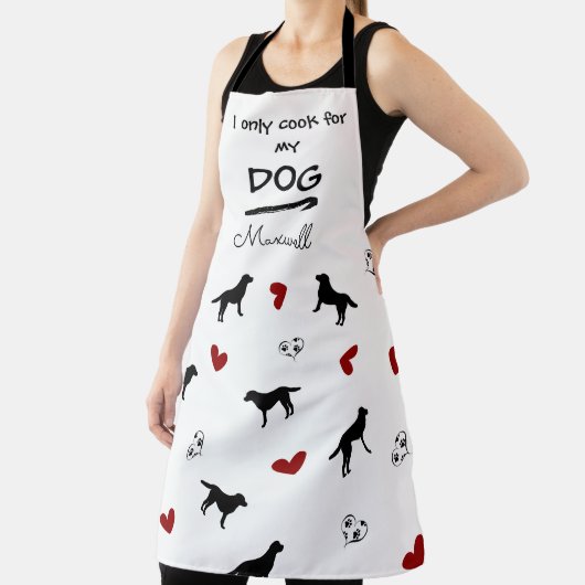 Funny Sprichwort Labrador Retriever Personalisiert Schürze (InSitu)