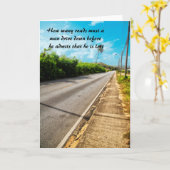 Funny Sprichwort männliche Fahrer Wie viele Straße Karte (Gelbe Blume)