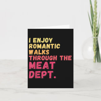 Funny Sprichwort Meat Dept Bacon Beef Grillen Gril Karte