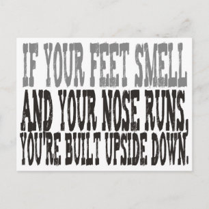 Funny Sprichwort Postkarte