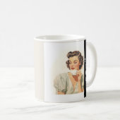 Funny Sprichwort Retro Sarcasm Kaffeetasse (VorderseiteRechts)
