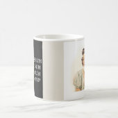 Funny Sprichwort Retro Sarcasm Kaffeetasse (Mittel)