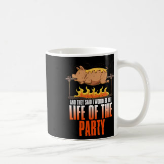 Funny Sprichwort Roasted Pig Rotisserie Pork Lover Kaffeetasse