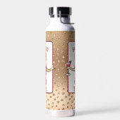 Funny Sprichwort Schnarchen Cartoon Lady Urlaub fü Trinkflasche (Links)