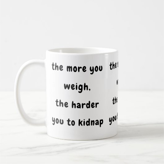 Funny Sprichwort Tasse (Links)