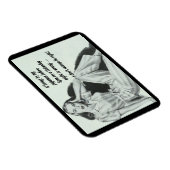 Funny Sprichwort Wenn in My Pajamas zu sein falsch Magnet (Rechte Seite)