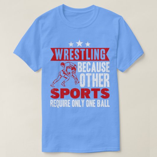 Funny Sprichwort Wrestling für den Beruflichen Rin T-Shirt (Design vorne)