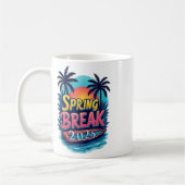 Funny Springbreak 2025 Matching Family Squad Kaffeetasse (Links)