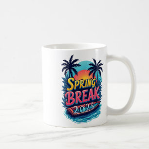 Funny Springbreak 2025 Matching Family Squad Kaffeetasse