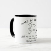 FUNNY SPRINGFIELD OHIO DUCK DUCK GONE KAFFEE TASSE (Vorderseite Links)