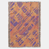 Funny Spritzer Pattern pastellfarben Violett + Ihr Decke (Vorderseite Vertikal)