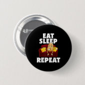 Funny Spud Life Potato Lover Vegetarische Coole We Button (Vorne & Hinten)