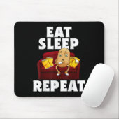 Funny Spud Life Potato Lover Vegetarische Coole We Mousepad (Mit Mouse)