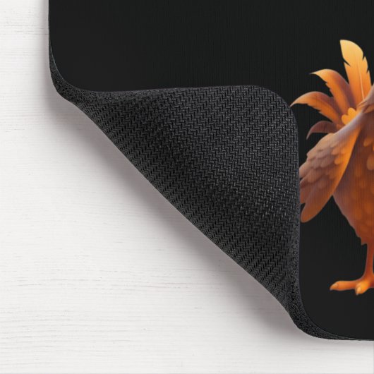 Funny Spuk Chicken F-caw-f T-Shirt Mousepad (Ecke)