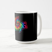 Funny Spy Gaming Ninjas Game Wild mit Clay Style Kaffeetasse (VorderseiteRechts)
