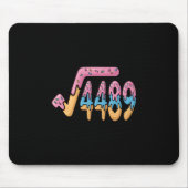 Funny Square Root 4489 Funny 67 Math Ice Cream Mem Mousepad (Vorne)