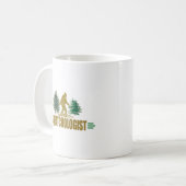 Funny Squatchologin| Sasquatch Kaffeetasse (Vorderseite Links)