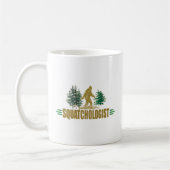 Funny Squatchologin| Sasquatch Kaffeetasse (Links)