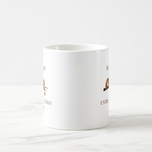 Funny Squirrel All Fun & Games Bis Kaffeetasse (Mittel)