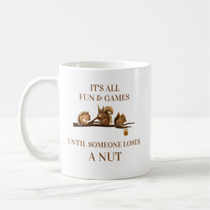 Funny Squirrel All Fun & Games Bis Kaffeetasse