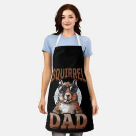 Funny Squirrel Animal Eichhörnchen Vater Schürze