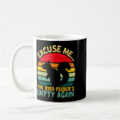 Funny Squirrel Excuse Me, Bird Feeder's Empty Agai Kaffeetasse (Links)