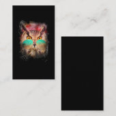 Funny Squirrel Jofor Remüde Gardener Visitenkarte (Vorne/Hinten)