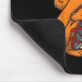 Funny Squirrel Lover Baseball Catcher Geschenk Boy Mousepad (Ecke)