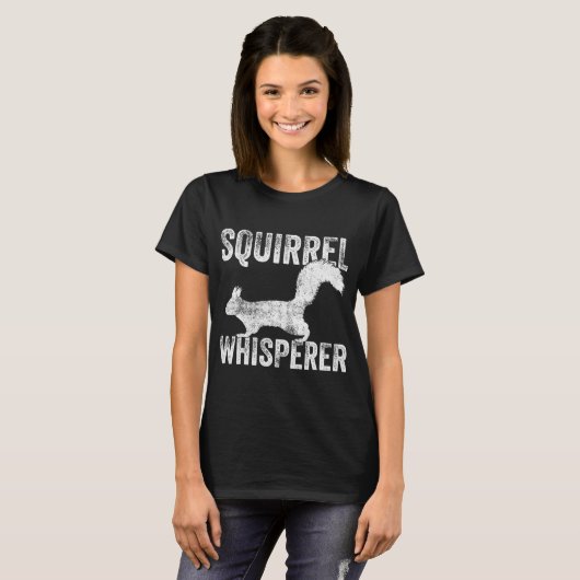 Funny Squirrel Lover Squirrel T-Shirt (Vorne ganz)