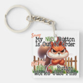 Funny Squirrel Schlüsselanhänger (Vorderseite)