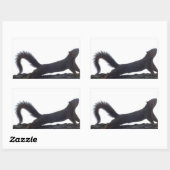 Funny Squirrel Stickers (Blatt)